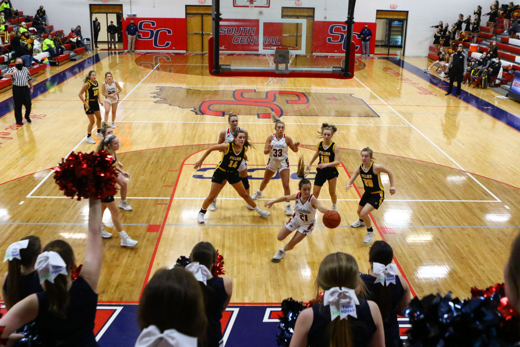 Girls PCC tournament final - Kouts vs. South Central